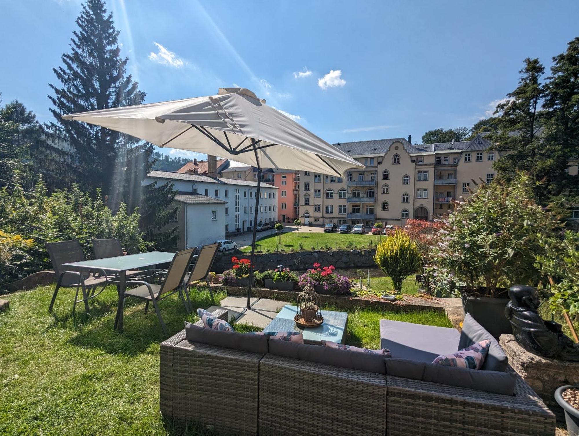 Uo - Urlaubsmagie - Helle Wohnung,Sauna,Whirlpool Sebnitz Exteriér fotografie