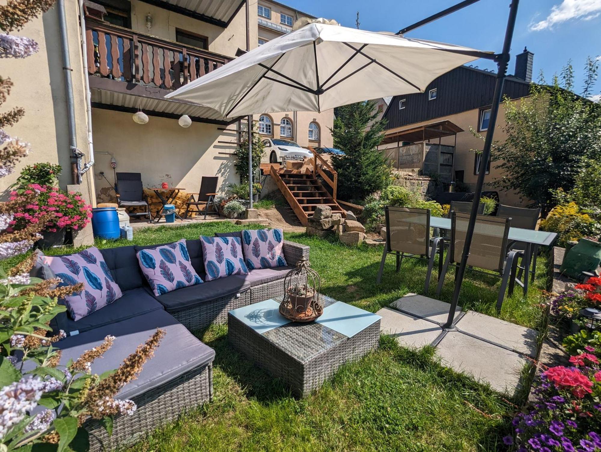 Uo - Urlaubsmagie - Helle Wohnung,Sauna,Whirlpool Sebnitz Exteriér fotografie
