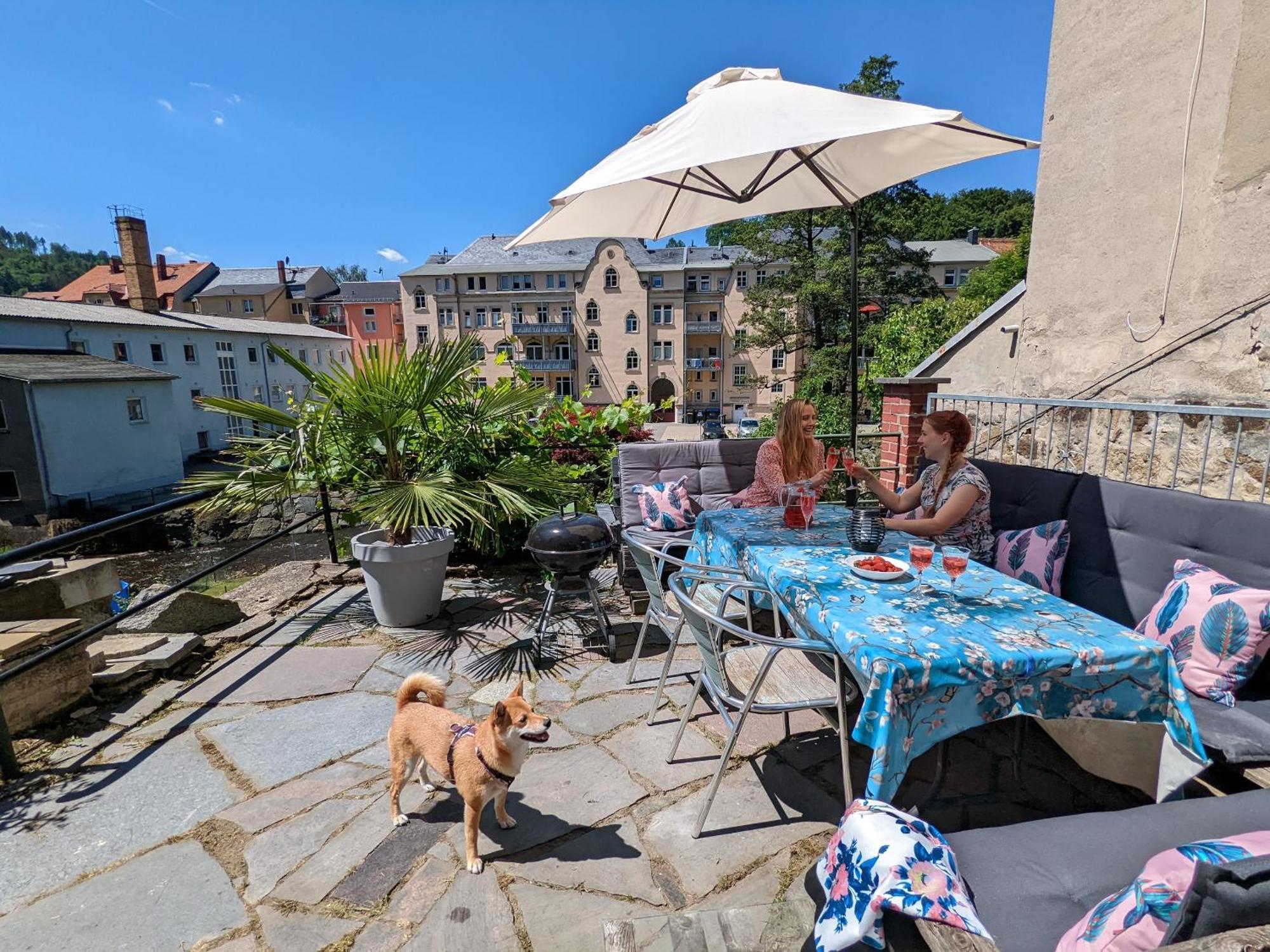 Uo - Urlaubsmagie - Helle Wohnung,Sauna,Whirlpool Sebnitz Exteriér fotografie