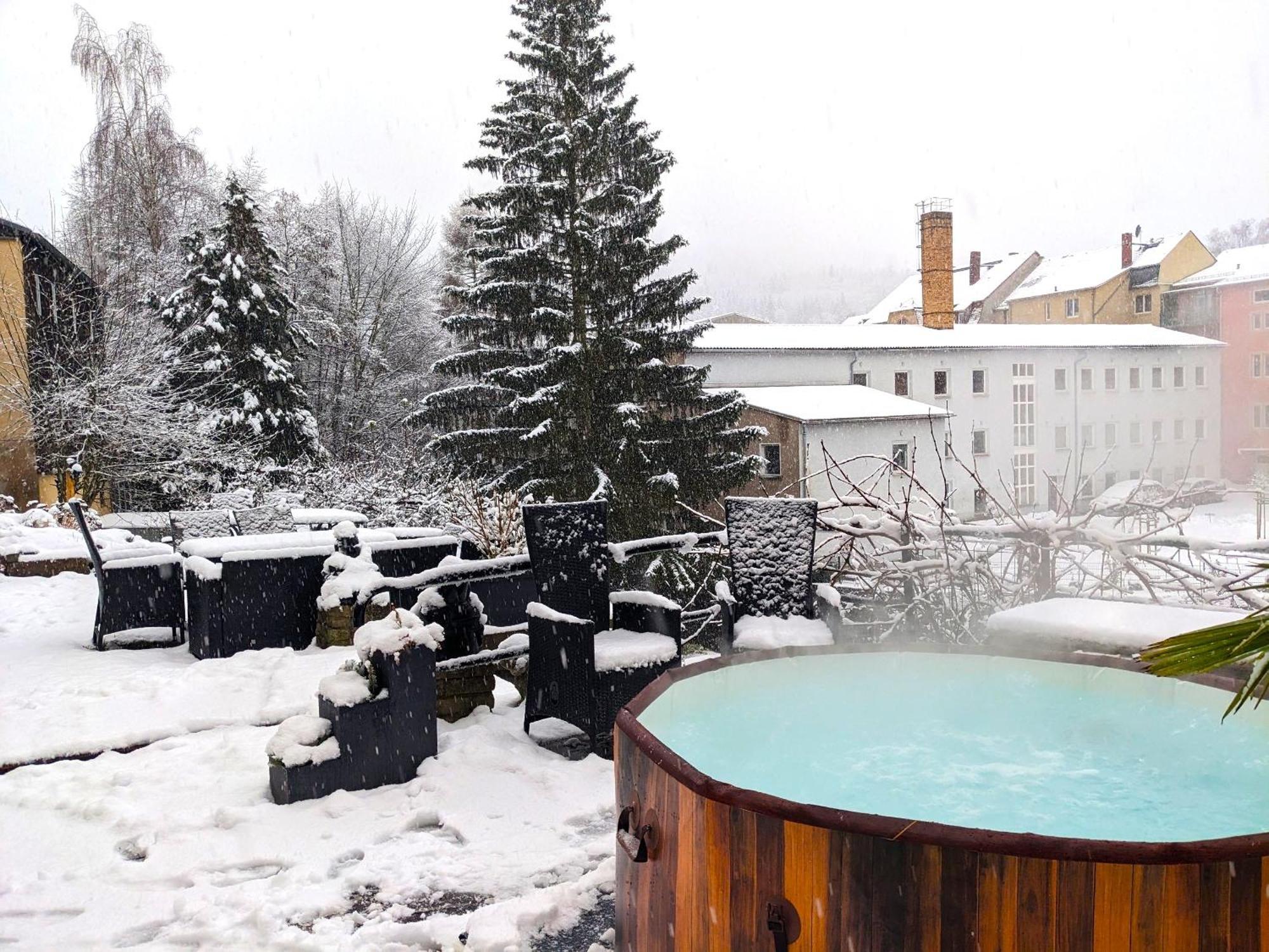 Uo - Urlaubsmagie - Helle Wohnung,Sauna,Whirlpool Sebnitz Exteriér fotografie
