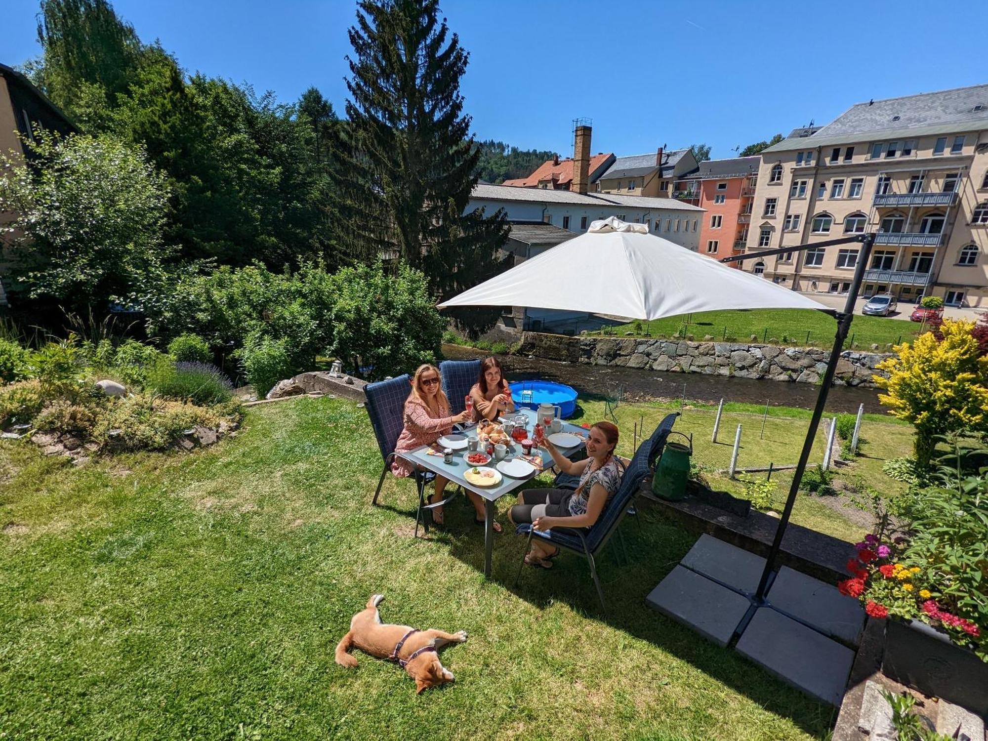 Uo - Urlaubsmagie - Helle Wohnung,Sauna,Whirlpool Sebnitz Exteriér fotografie